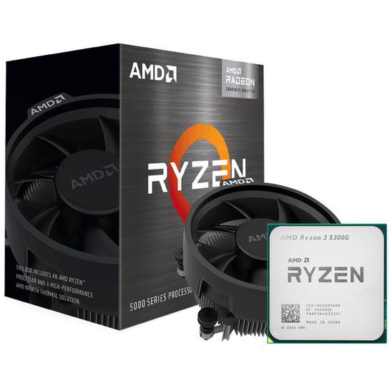 Foto do Produto Processador AMD Ryzen 3 5300G 4.0GHz AM4 10MB