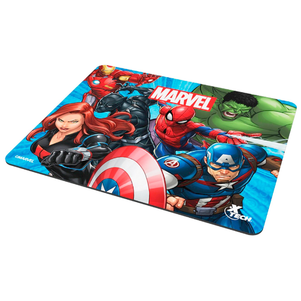 Foto do Produto Mousepad XTech Edição Avengers XTA-M100AV / 22 x 18cm - Azul