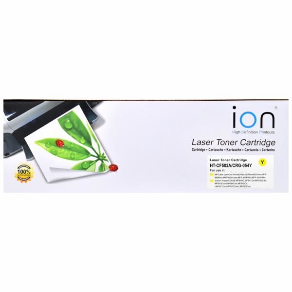 Foto do Produto TONER ION CF502A (202A) AMARELO (LASER M281FDW- M254DW)