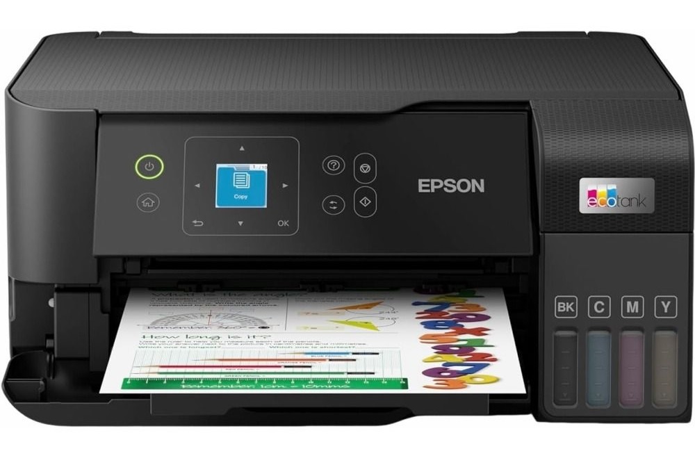 Foto do Produto Impressora Multifuncional Epson EcoTank L3560 Wi-Fi 2V - Black