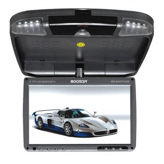 Foto do Produto Tela Automotiva Booster BM-9055TVUSB Teto 9.0"