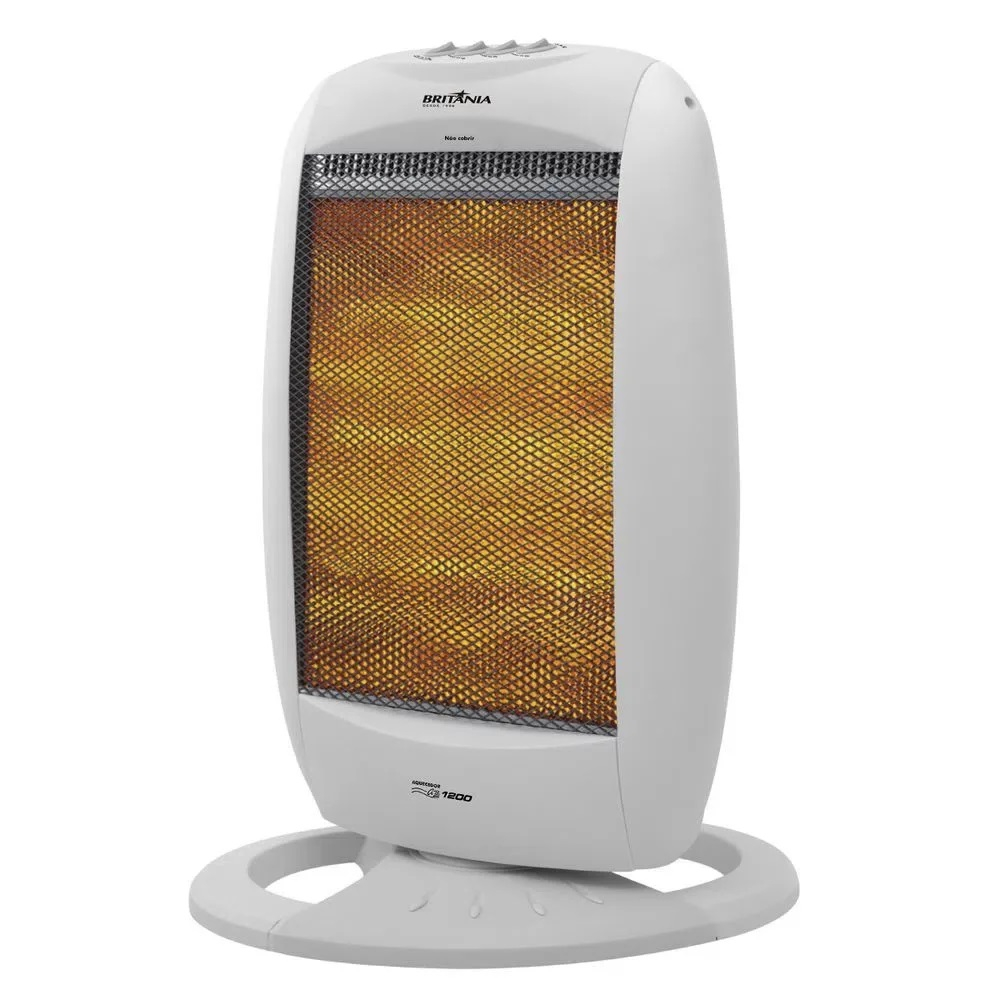 Foto do Produto Aquecedor Elétrico Britânia AB1200W - 1200W - 220V/60Hz - Branco