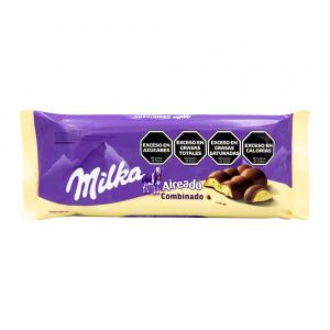 Foto do Produto Barra Chocolate Milka Leger Aerado Combinado 110G