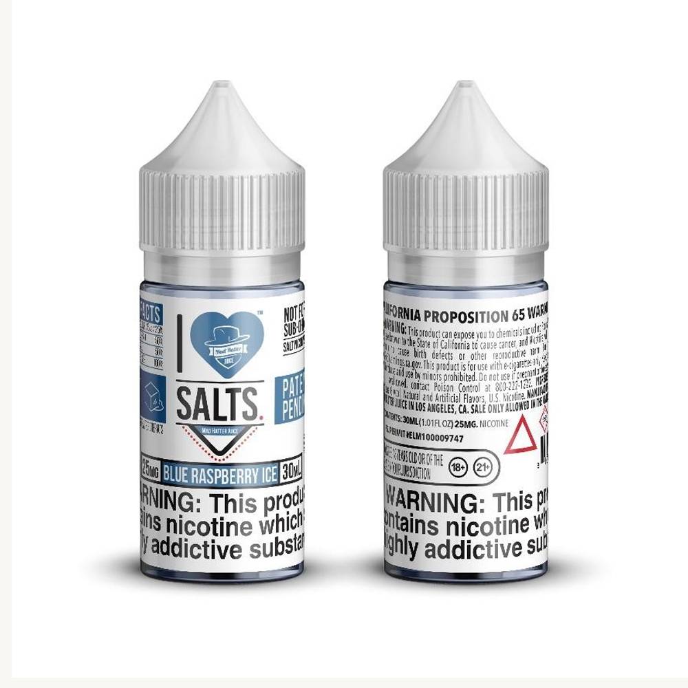 Foto do Produto Essência Mad H Salts Blue Raspberry Ice 25mg 30ml