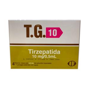 Foto do Produto TIRZEPATIDA 10MG.INDUFAR.T.G.10 4FRASCO/0,5ML**