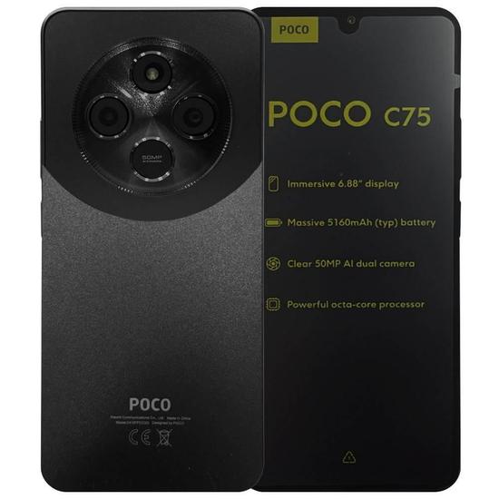 Foto do Produto Celular Xiaomi Poco C75 Dual Chip 256GB 4G Global