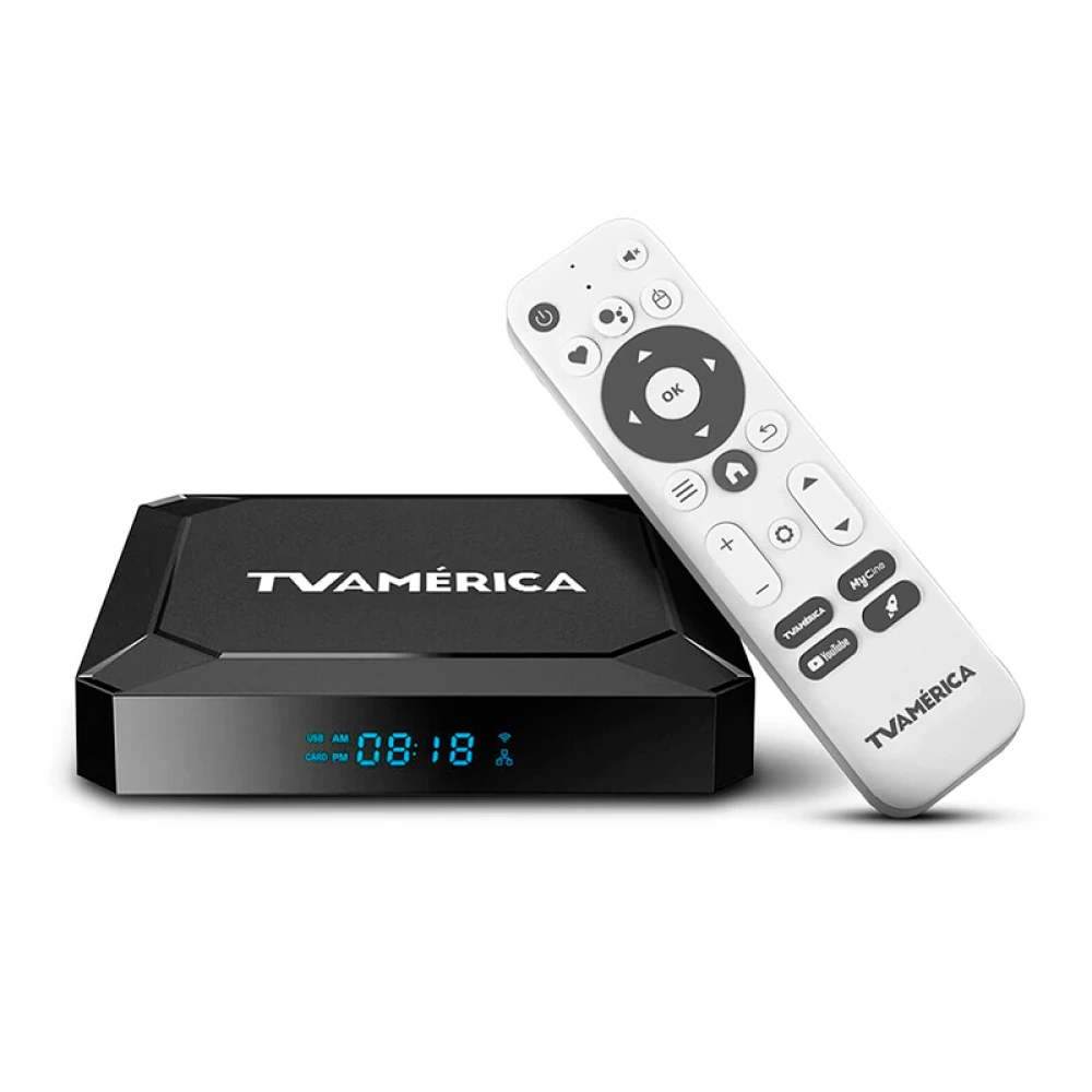 Foto do Produto Receptor Digital TVA America B15-PLus IPTV - 2GB RAM - 16GB ROM