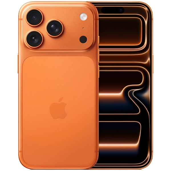 Foto do Produto Apple iPhone 17 Pro A3256 eSIM 1TB/12GB RAM de 6.3" 48+48+48MP/18MP - Cosmic Orange