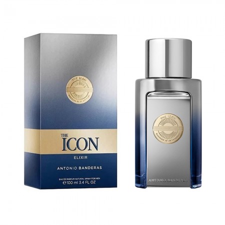 Foto do Produto Perfume Antonio Banderas The Icon Elixir EDP Masculino 100ml