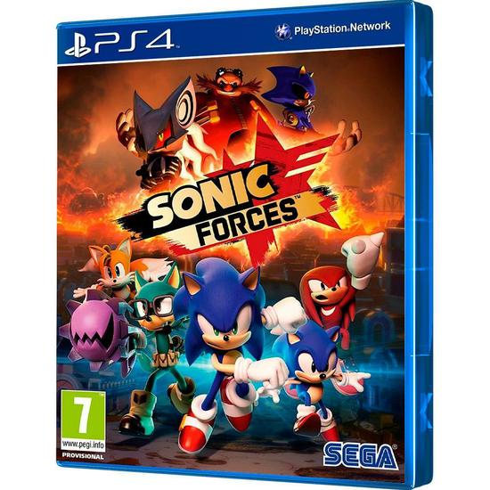 Foto do Produto Game Sonic Forces Playstation 4