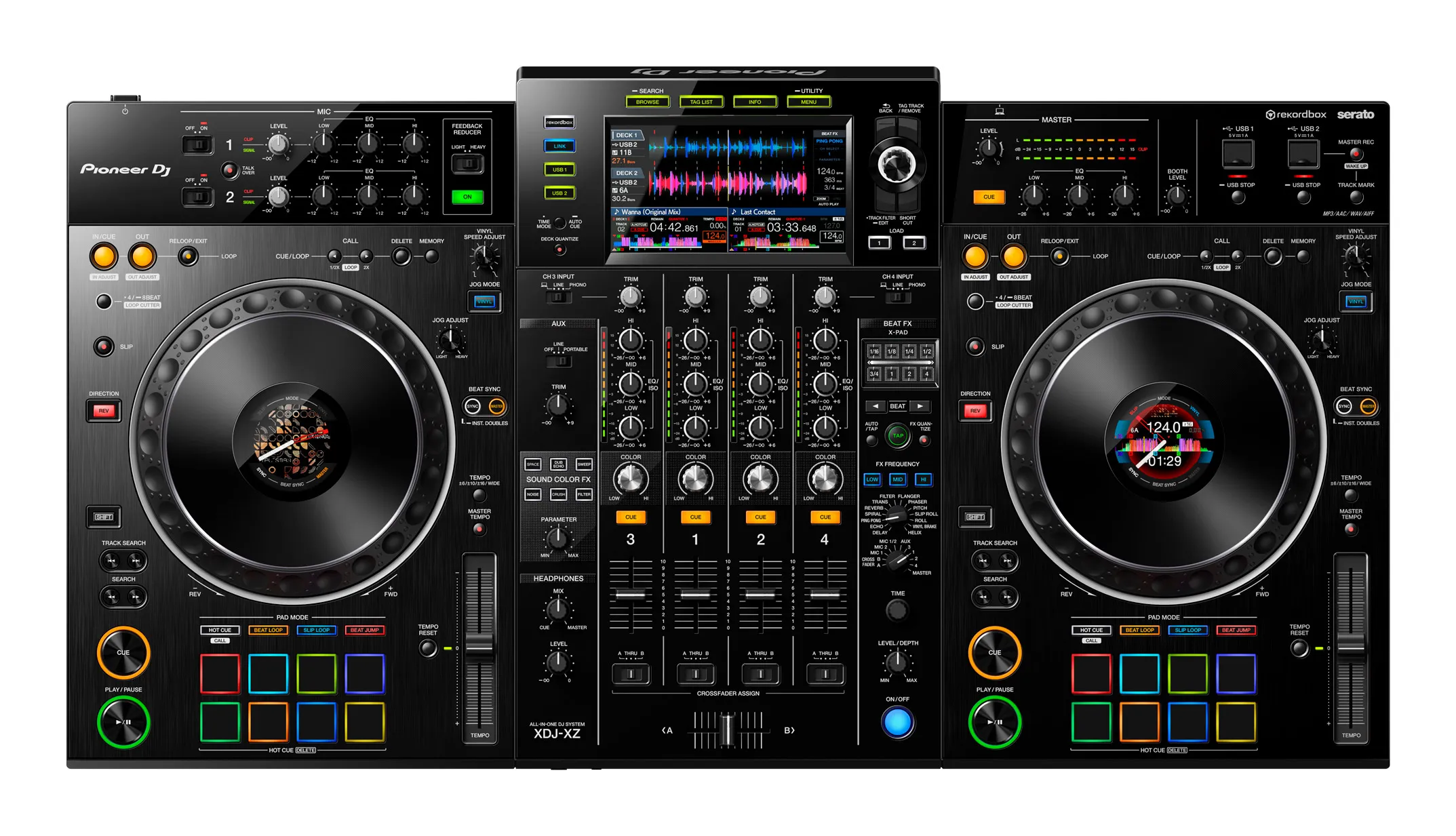 Foto do Produto PIONEER MEZCLADORA XDJ-XZ ALL-IN-ONE 4 CHANNEL BLACK