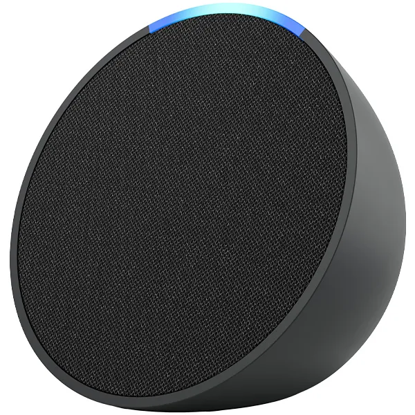 Foto do Produto Smart Speaker Amazon Echo Pop C2H4R9 com Wi-Fi/Bluetooth - Charcoal