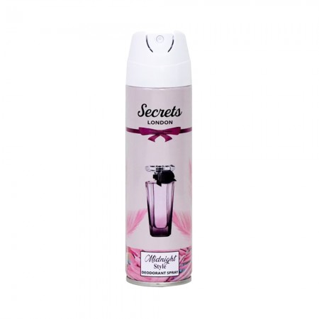 Foto do Produto Desodorante Secrets London Midnight Style 150ml