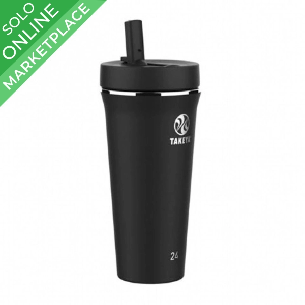 Foto do Produto TAKEYA TERMOS Y VASOS 51653 24OZ700ML ONYX 6530 ACERO/METAL 22.6 CM ALTO X 10CM ANCHO X 10 CM ANCHO BOCA ONYX