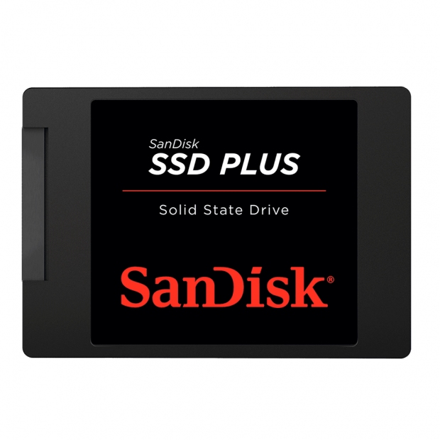 Foto do Produto HD SSD 2TB SANDISK SSD PLUS SDSSDA-2T00-G28 2.5"
