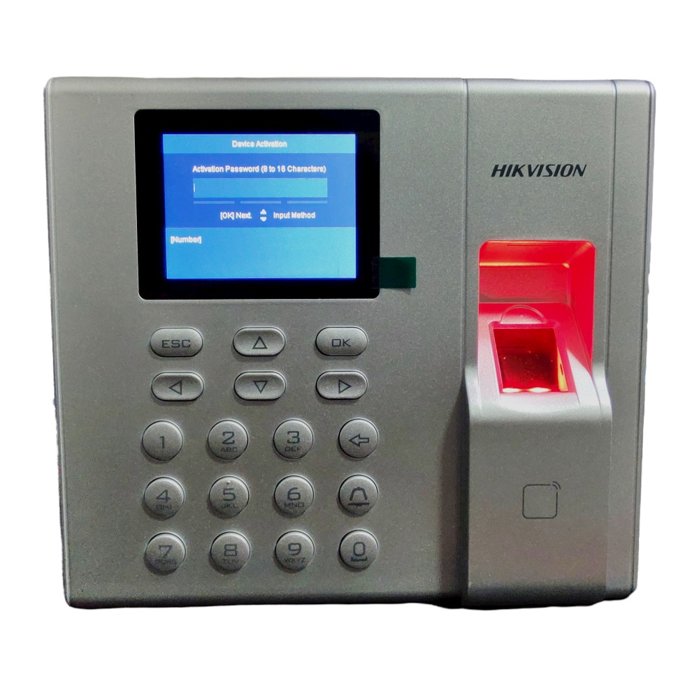 Foto do Produto HIKVISION LEITOR BIOMETRICO DIGITAL K1T8003EF(CARTÃO PONTO)