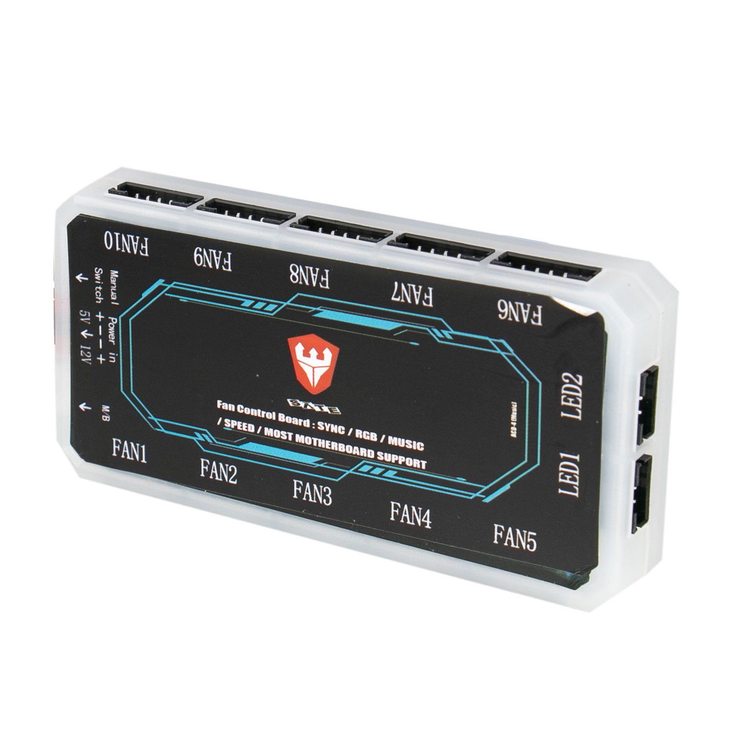 Foto do Produto Controlador de Cooler Satellite ACB-4 ARGB - Até 10 Fan - RGB