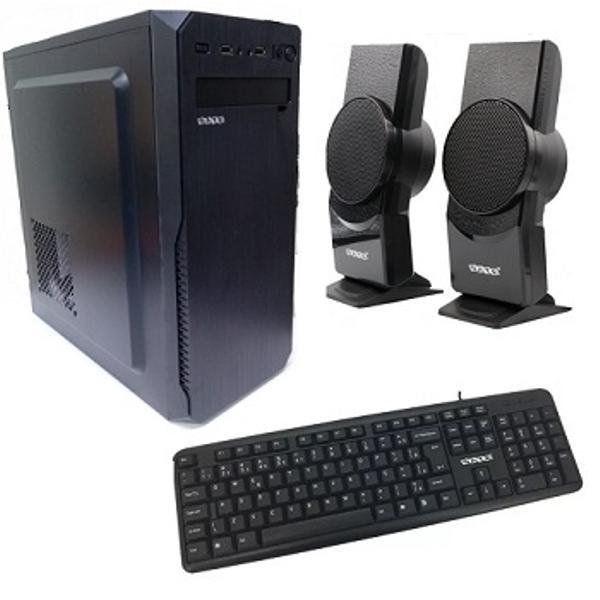 Foto do Produto GABINETE KIT SATE K701 ESPANHOL PRETO ATX