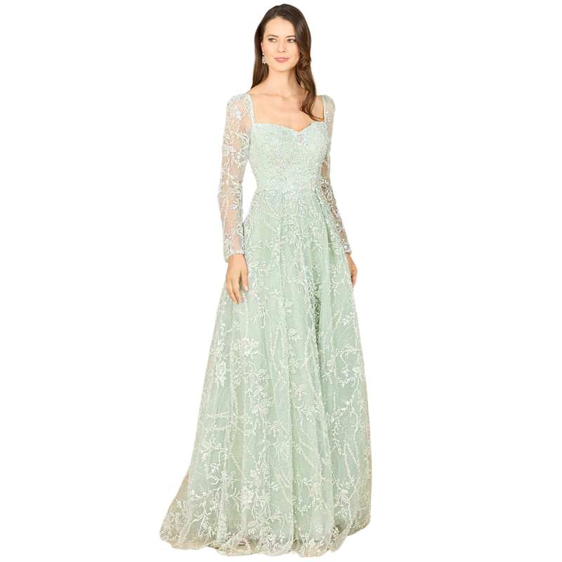 Foto do Produto VESTIDO LARA 29151 DUSTY/SAGE