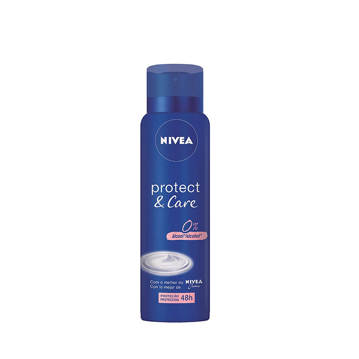 Foto do Produto DESODORANTE SPRAY NIVEA PROTECT Y CARE 0 ALCOHOL 150ML