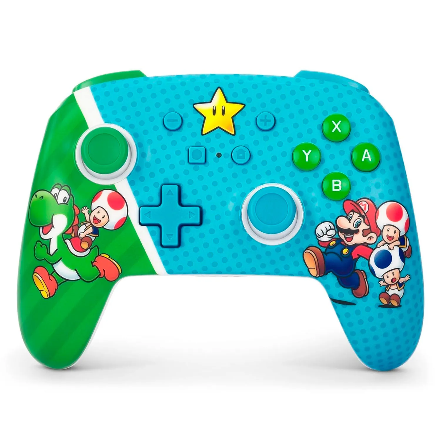 Foto do Produto POWER A CONTROL NINTENDO SWITCH SUPER STAR FRIENDS CABLE USB-C