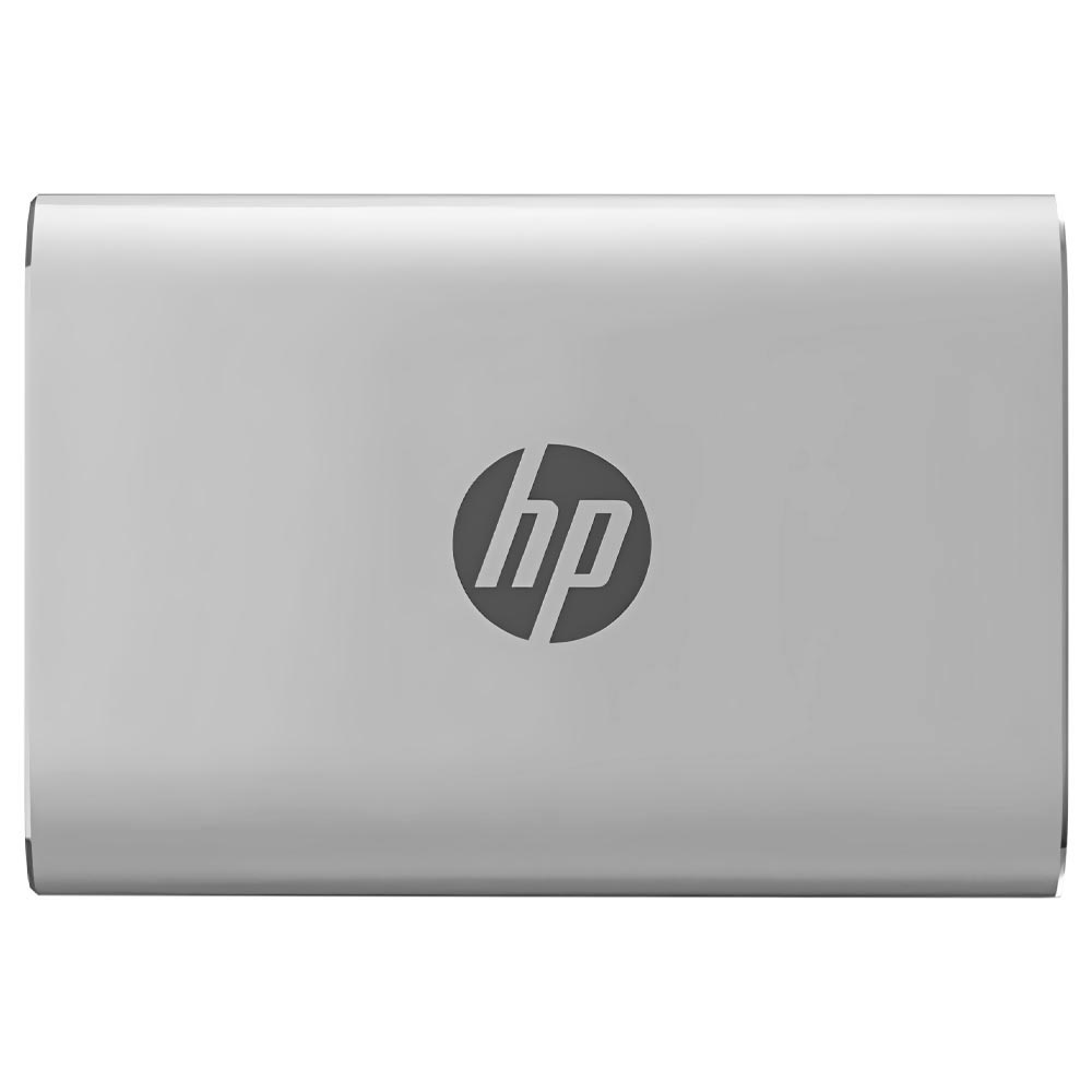 Foto do Produto SSD Externo HP 120GB Portátil P500 - Prata (7PD48AA#ABC)