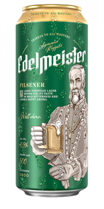 Foto do Produto EDELMEISTER CERVEZA PILSENER 500ML