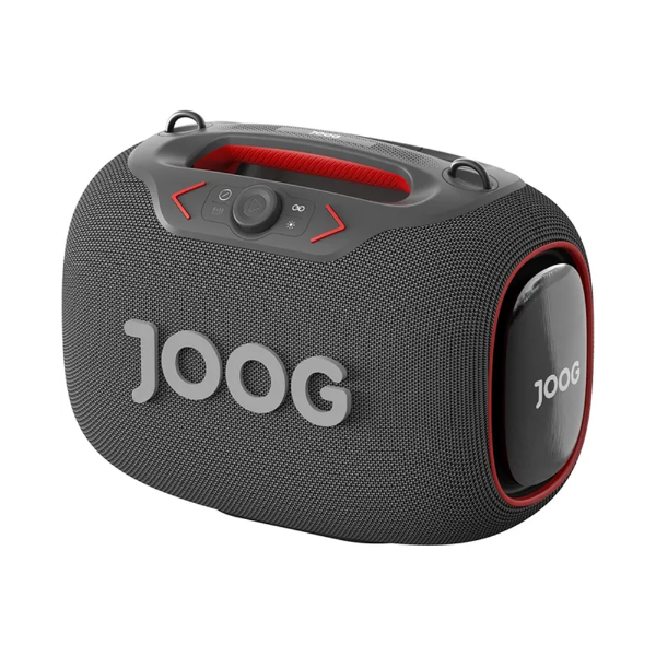Foto do Produto Speaker Joog Pair 1000 Com 2 Microfones / 130W / IPX6 / Bluetooth / TWS + Trípe SPS - Cinza