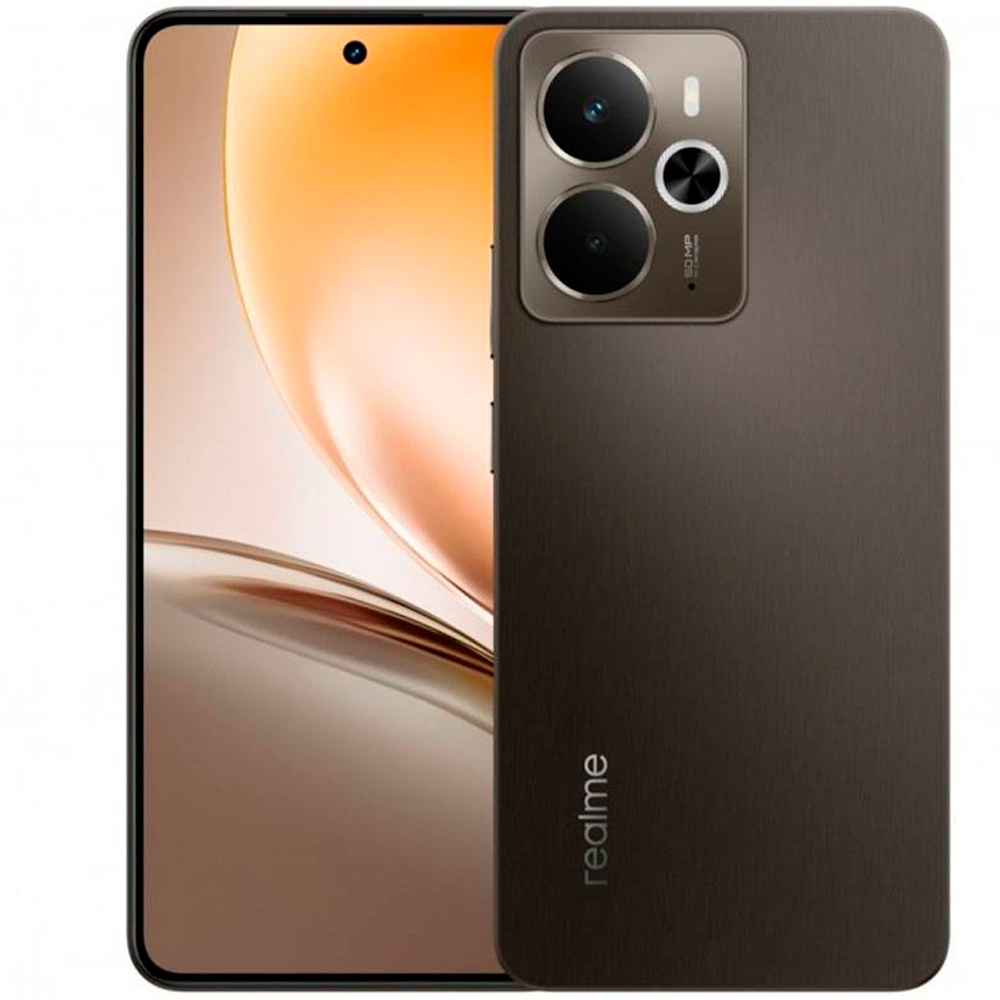 Foto do Produto Smartphone realme 14 5G RMX5070(BR) Dual SIM 8GB+256GB 6.67"- Storm Titanium 631011005393