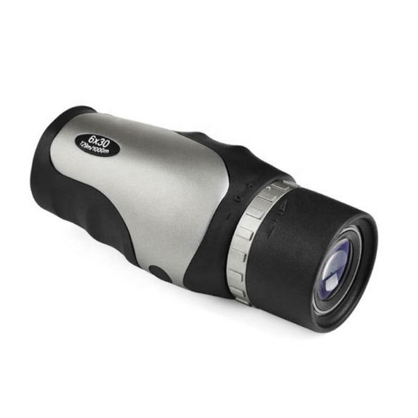 Foto do Produto Monóculo Portátil Binoculars High Quality 6x30 129m/1000m - Prata/Preto