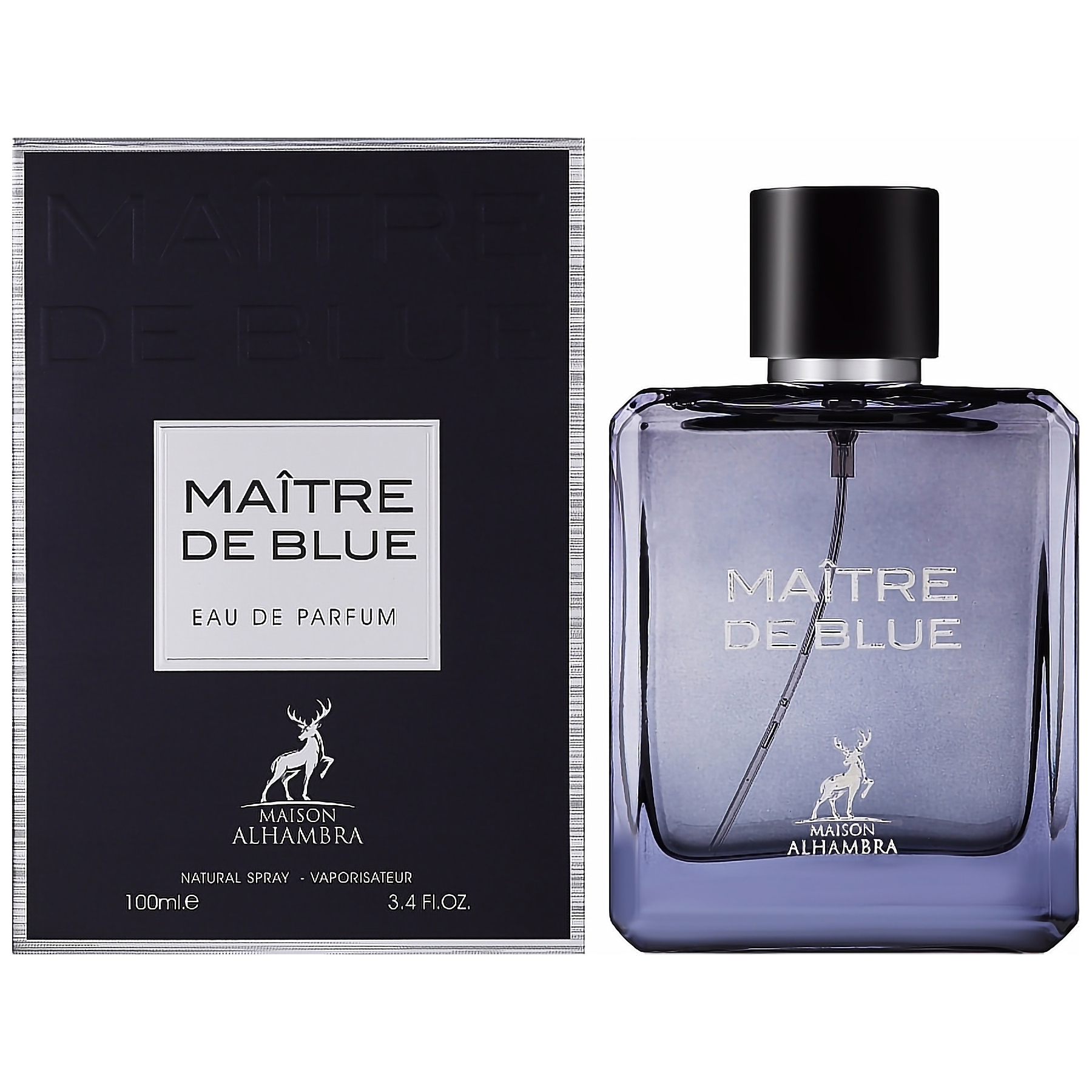 Foto do Produto Perfume Maison Alhambra Maitre de Blue - Eau de Parfum - Masculino - 100ML