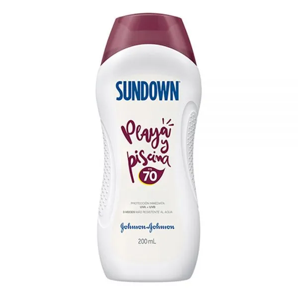 Foto do Produto SUNDOWN PROTECTOR SOLAR CUERPO Y ROSTRO FPS70 200ML