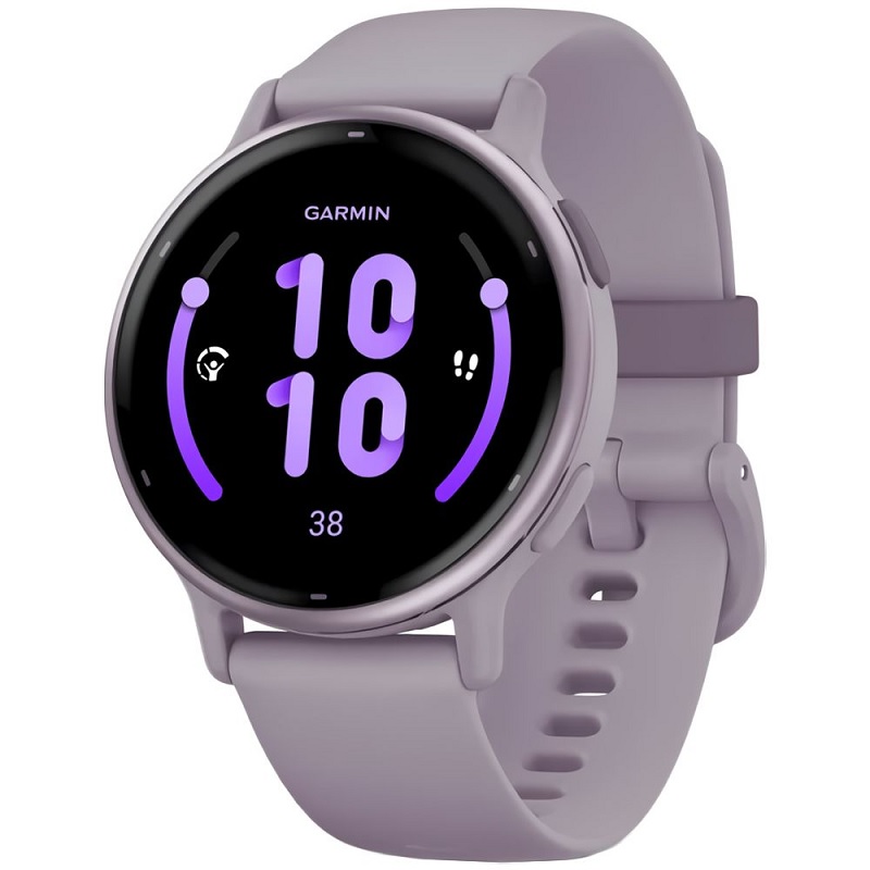 Foto do Produto Relógio GPS Garmin Vívoactive 5 010-02862-13 - Metallic Orchid