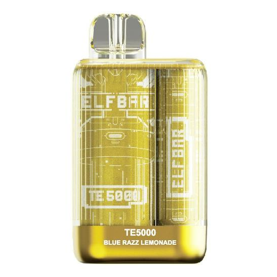 Foto do Produto Vaper Descartável Elfbar TE5000 Blue Razz Lemonade 5000 Puffs