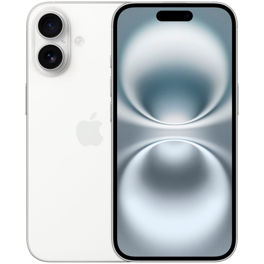 Foto do Produto Apple iPhone 16 128GB (Nano Sim + eSIM) - White
