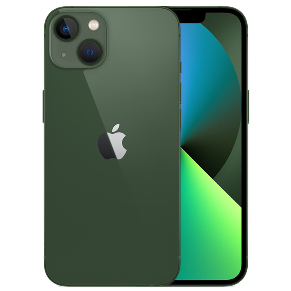 Foto do Produto Apple iPhone 13 128GB Tela Super Retina XDR 6.1 Cam Dupla 12+12MP/12MP iOS Green - Swap 'Grade C' (1 mês Garantia)