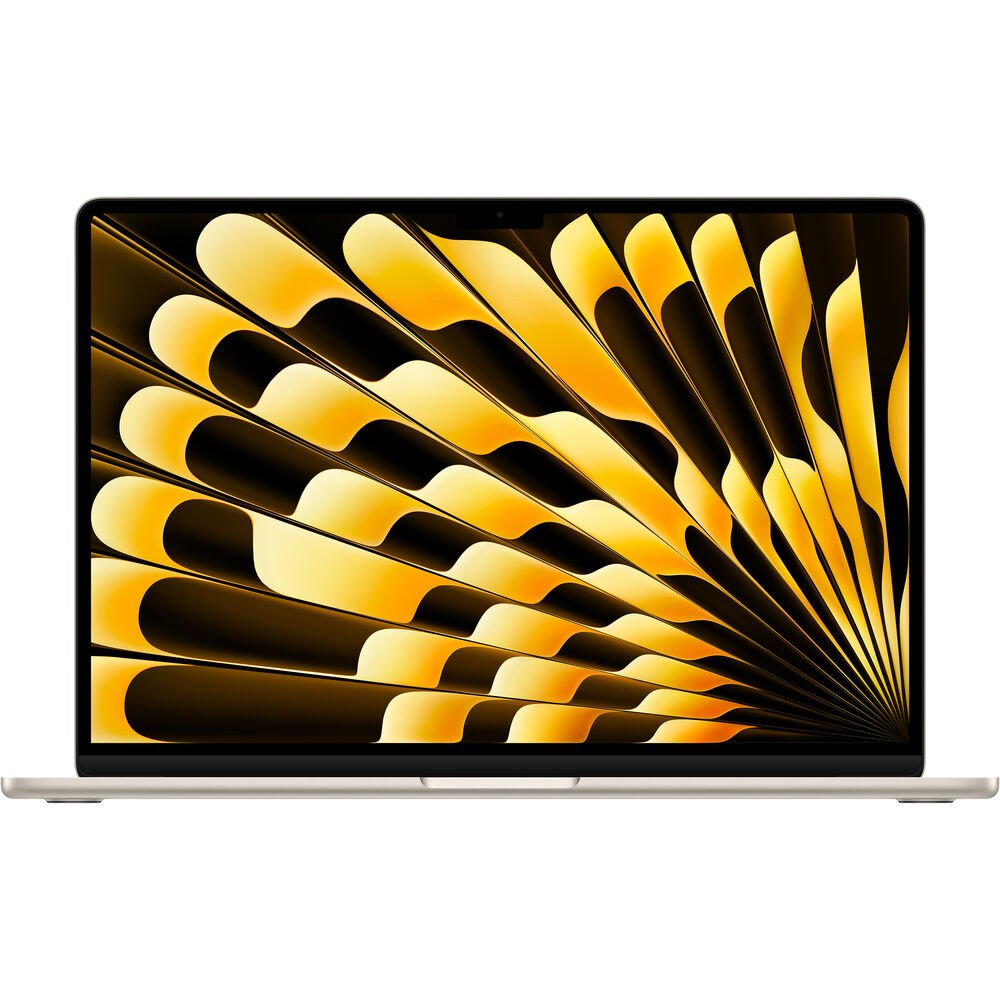 Foto do Produto Apple MacBook Air 15" M4 16GB RAM/256GB SSD MW1J3LL/A (2025) - Starlight