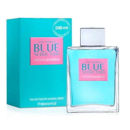 Foto do Produto Perfume Antonio Banderas Blue Seduction EDT Feminino 200ml