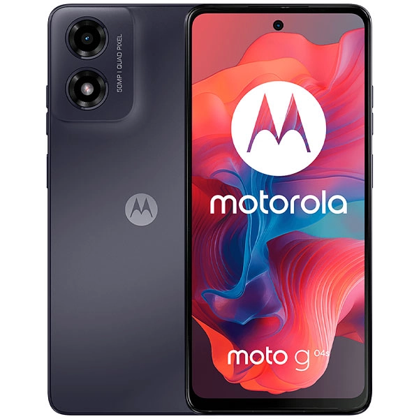 Foto do Produto Celular Motorola Moto G04 XT2421-2 Dual SIM de 128GB/4GB RAM de 6.56" 16MP/5MP - Negro Cosmico