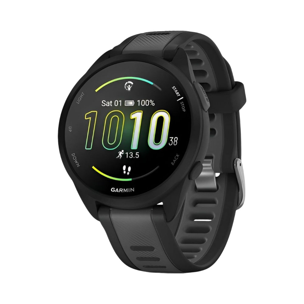 Foto do Produto SMARTWATCH GARMIN 010-02863-20 FORERUNNER 165 BASIC BLACK SLATE GRAY