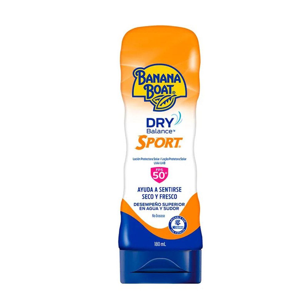 Foto do Produto BANANA BOAT DRY BALANCESPORT SPF 50 180ML LOTION