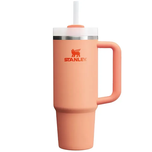 Foto do Produto Copo Térmico Stanley Quencher Flowstate Tumbler de 887 ml - Nectarine