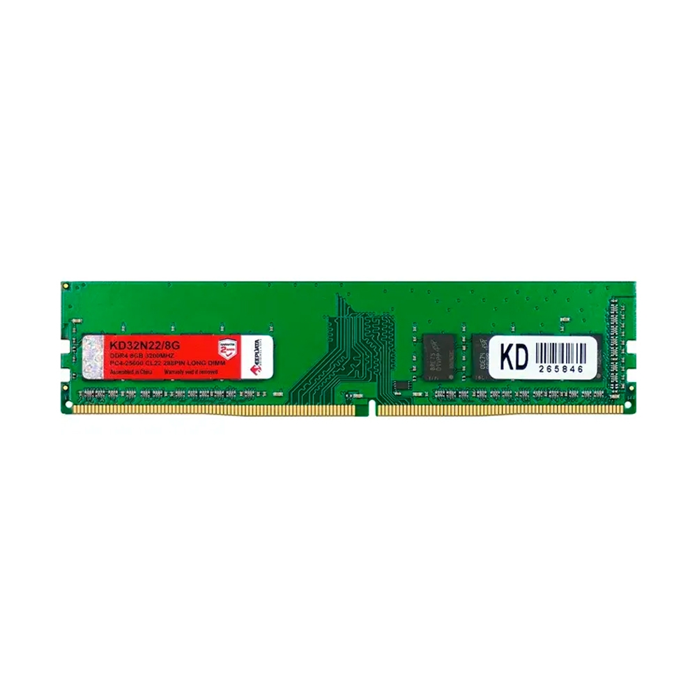 Foto do Produto Memória RAM KeepData KD32N22/8G - 8GB - DDR4 - 3200MHz - Para PC