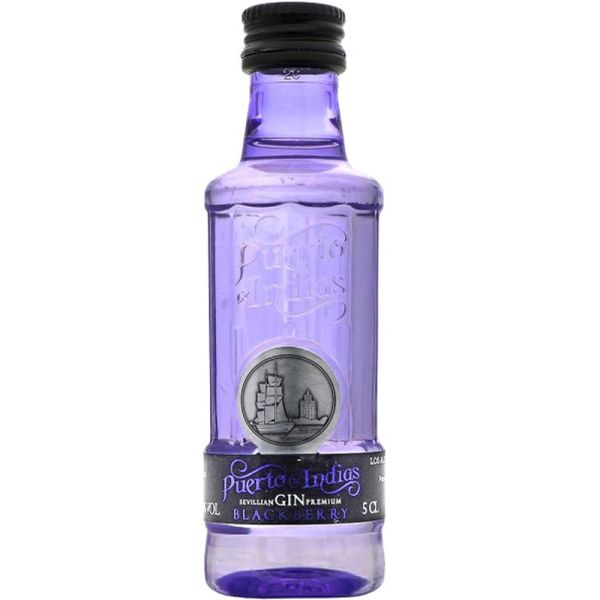 Foto do Produto PUERTO DE INDIAS GIN BLACKBERRY 50ML