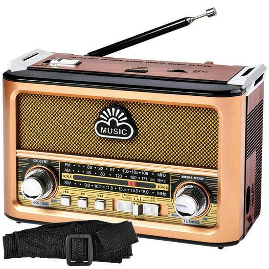 Foto do Produto Rádio Mega Star RX087BT