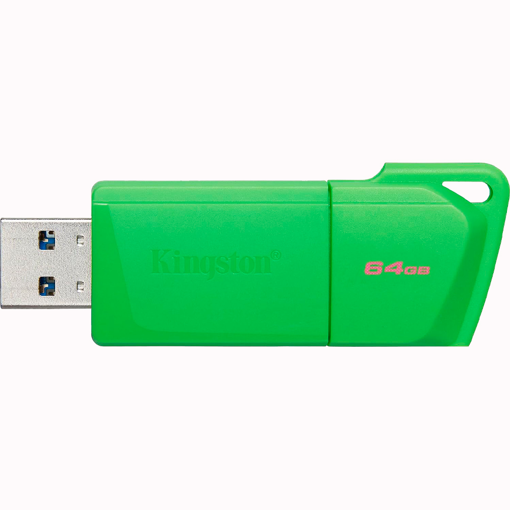 Foto do Produto Pendrive Kingston DataTraveler Exodia M 64GB USB 3.2 GEN 1 - Verde KC-U2L64-7LG