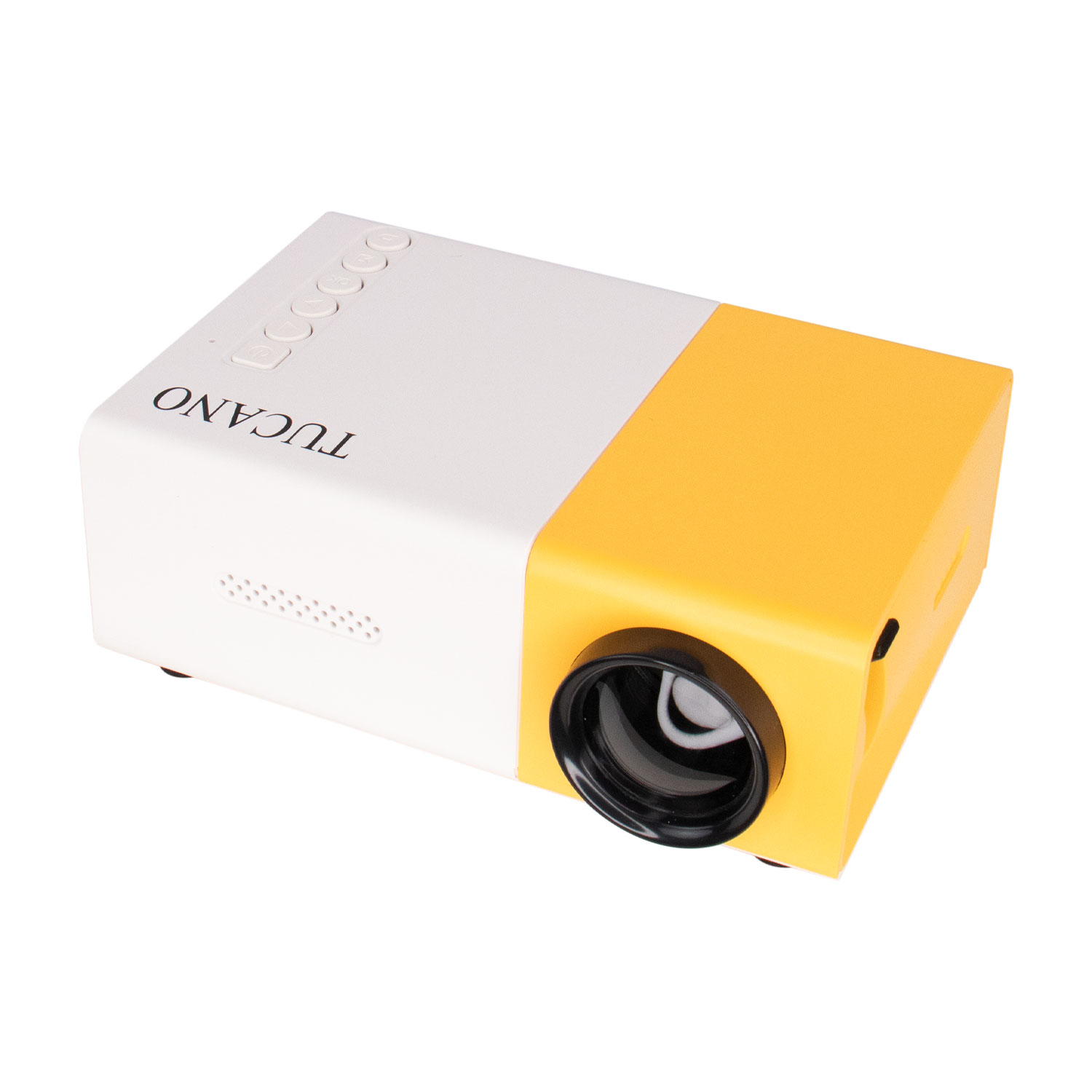 Foto do Produto Projetor Tucano Mini TC-Y30 - HDMI/VGA/USB - 600 Lumens - BiVolt - Preto