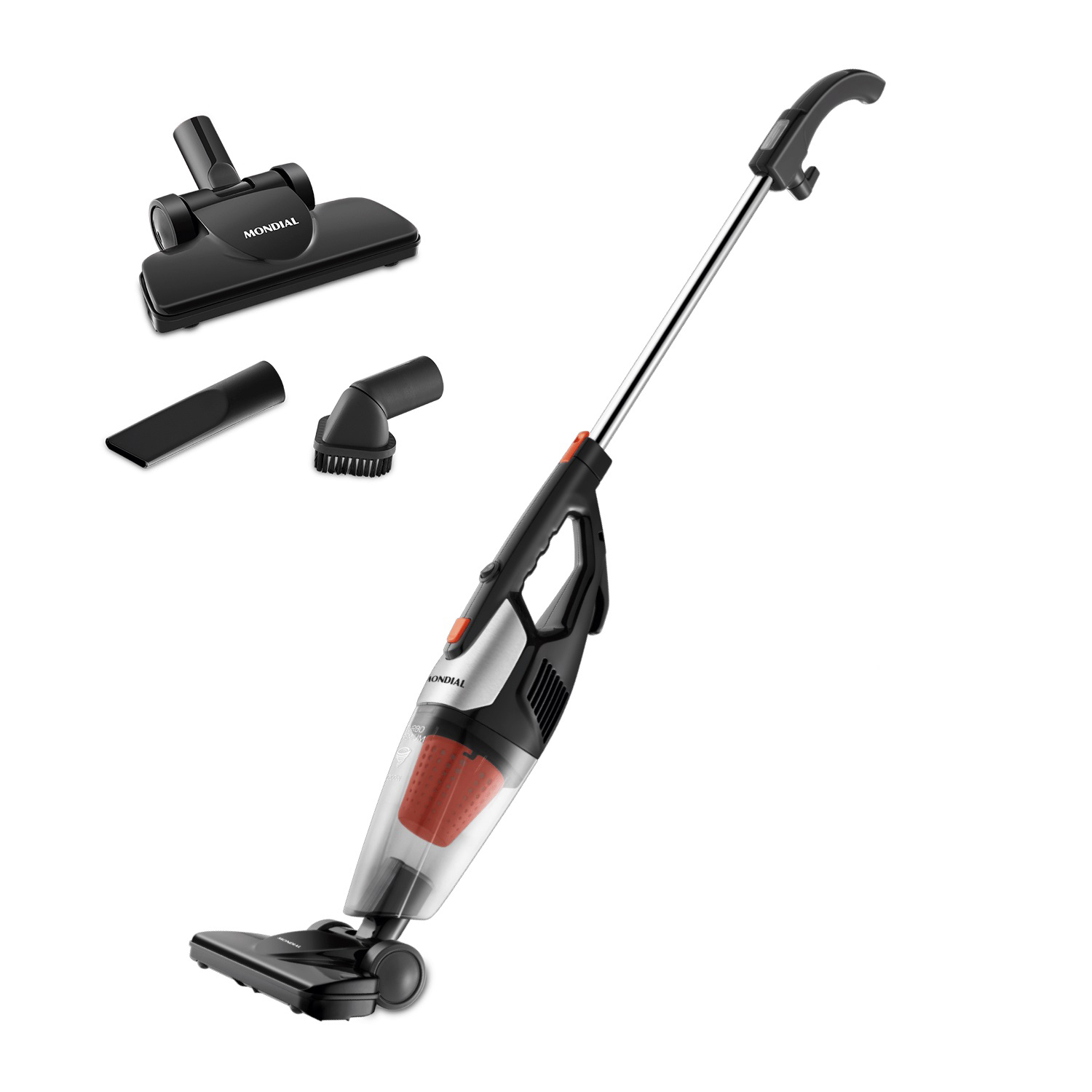 Foto do Produto Aspirador de Pó Mondial Turbo Premium AP-31 - 1200W - 600ml - 220V 50/60Hz - Preto