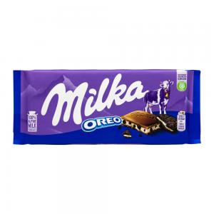 Foto do Produto Barra Chocolate Milka Ao Leite Recheio Oreo 100G