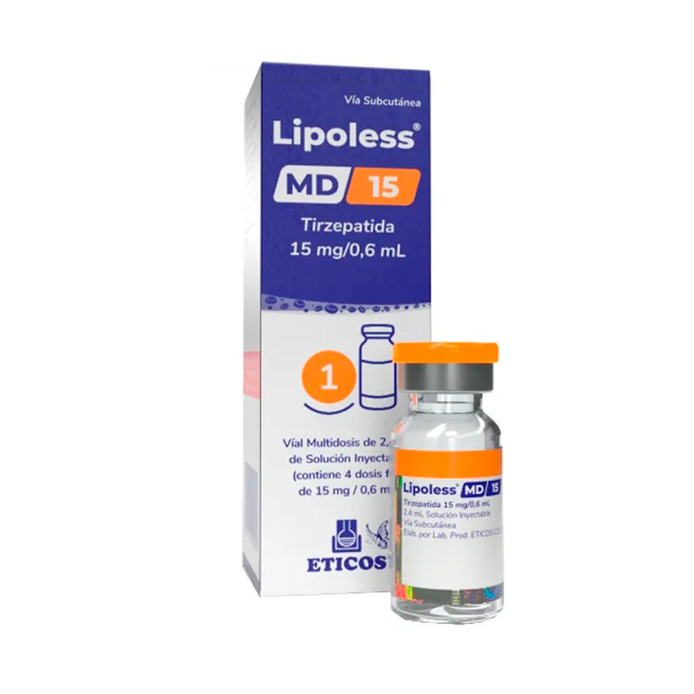 Foto do Produto Tirzepatida Lipoless 15MG – 1 Ampola 2,4ML